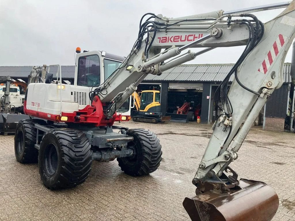 Minibagger Türe ait Takeuchi TB175W Graafmachine, Gebrauchtmaschine içinde Lunteren (resim 11)