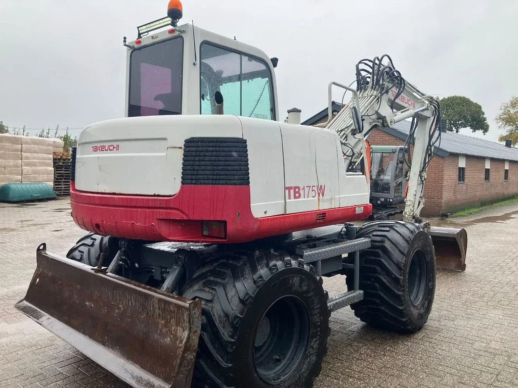 Minibagger Türe ait Takeuchi TB175W Graafmachine, Gebrauchtmaschine içinde Lunteren (resim 4)