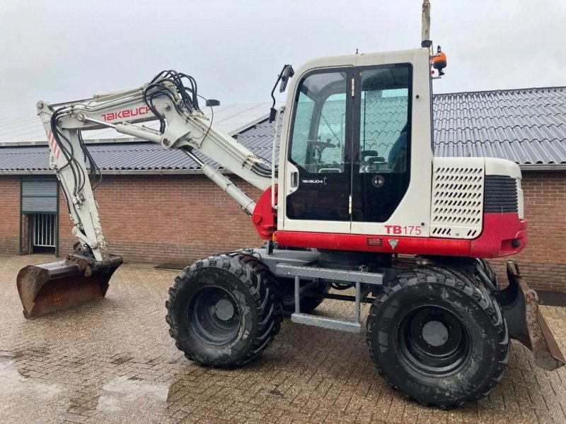 Minibagger des Typs Takeuchi TB175W Graafmachine, Gebrauchtmaschine in Lunteren (Bild 1)
