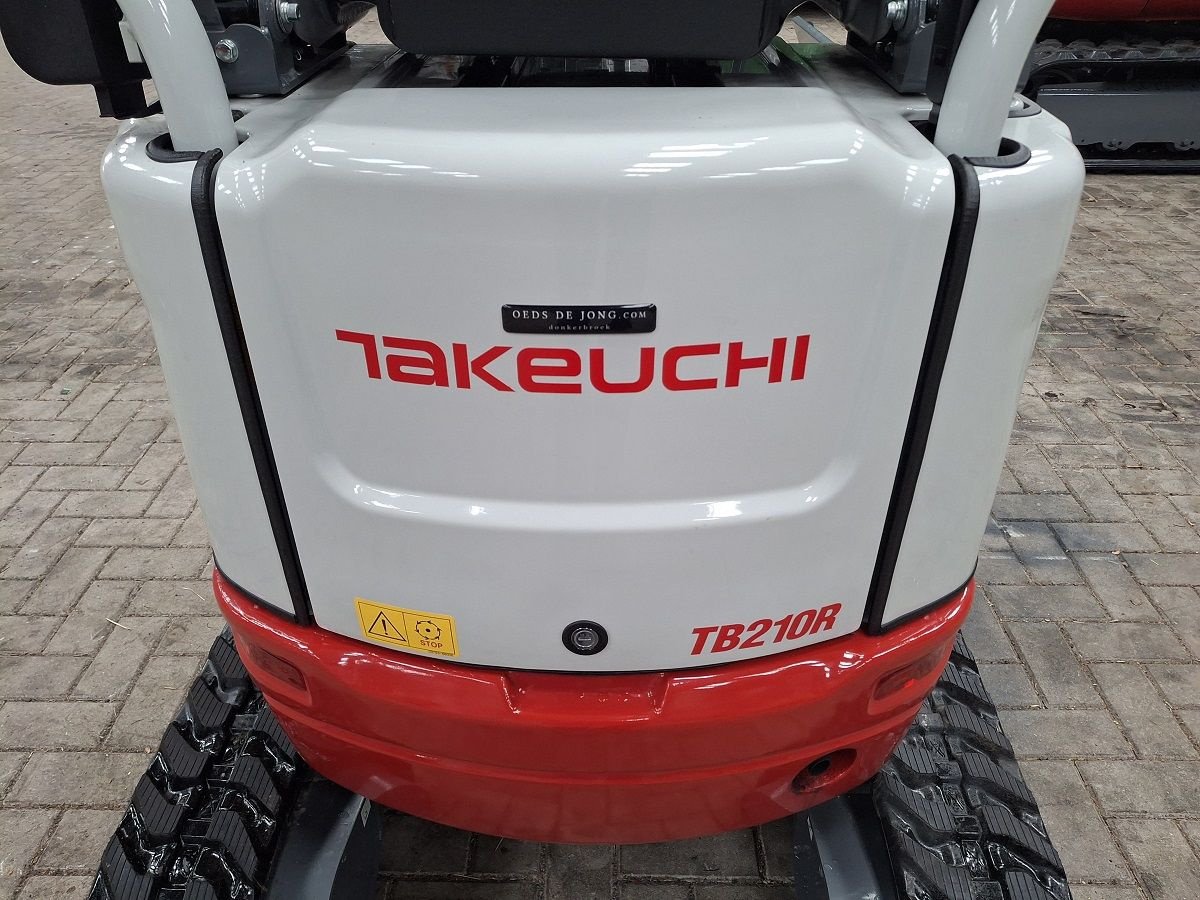 Minibagger Türe ait Takeuchi TB210R, Neumaschine içinde Donkerbroek (resim 5)