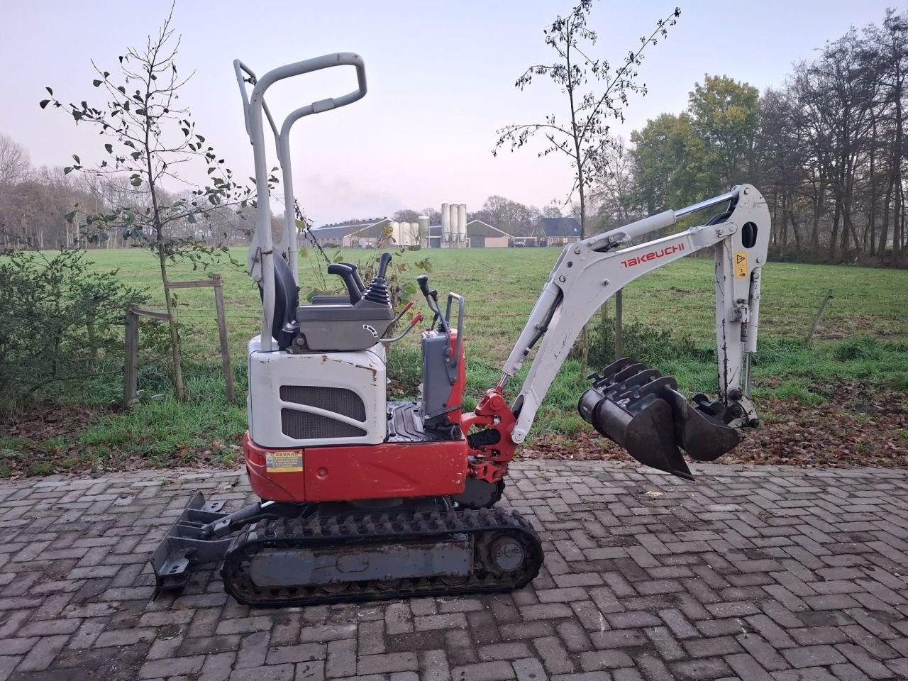 Minibagger Türe ait Takeuchi TB210R, Gebrauchtmaschine içinde Terschuur (resim 2)