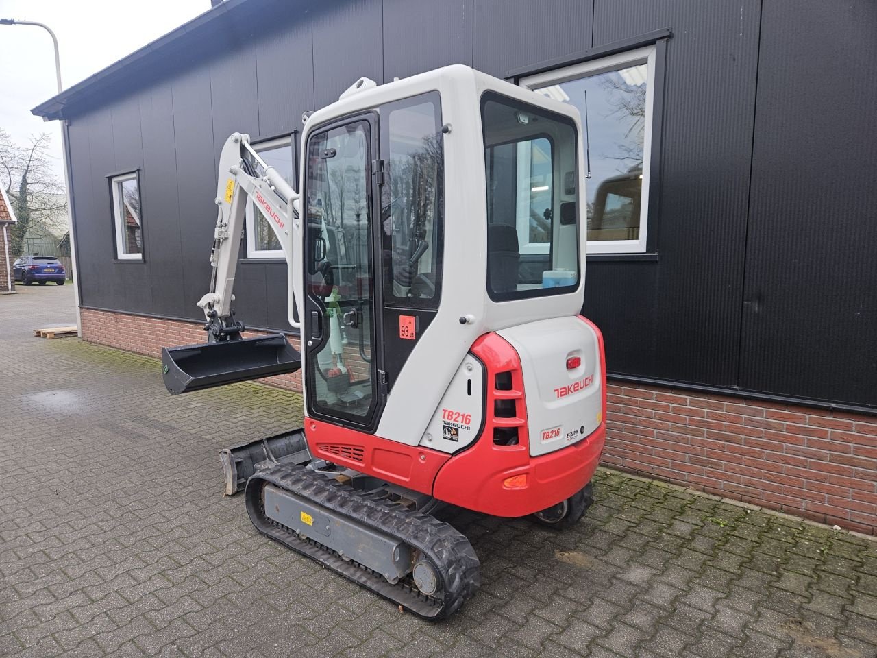 Minibagger Türe ait Takeuchi TB216 - 370 uur, Gebrauchtmaschine içinde Haaksbergen (resim 7)