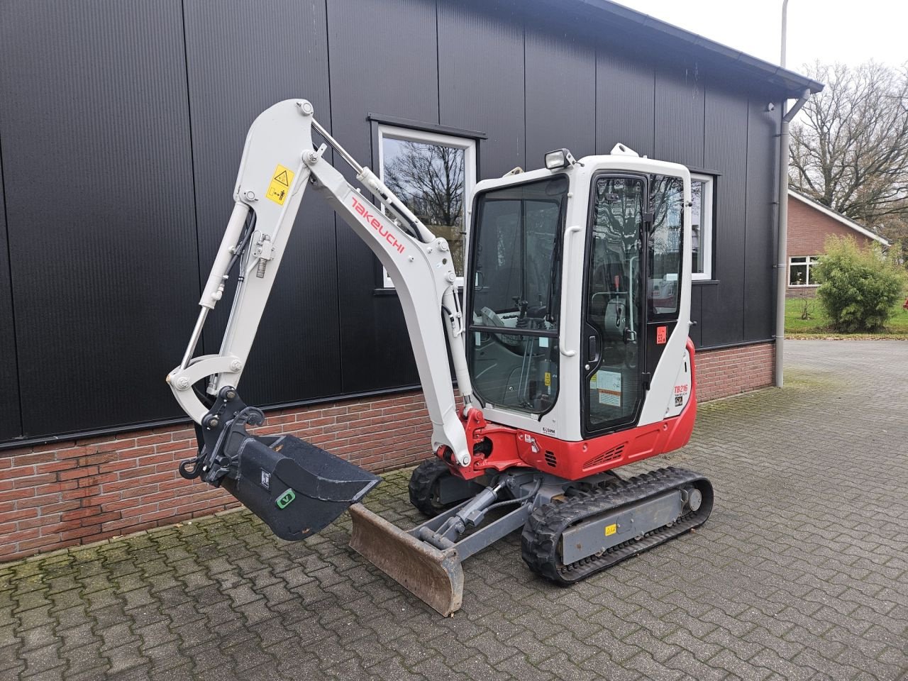 Minibagger Türe ait Takeuchi TB216 - 370 uur, Gebrauchtmaschine içinde Haaksbergen (resim 2)