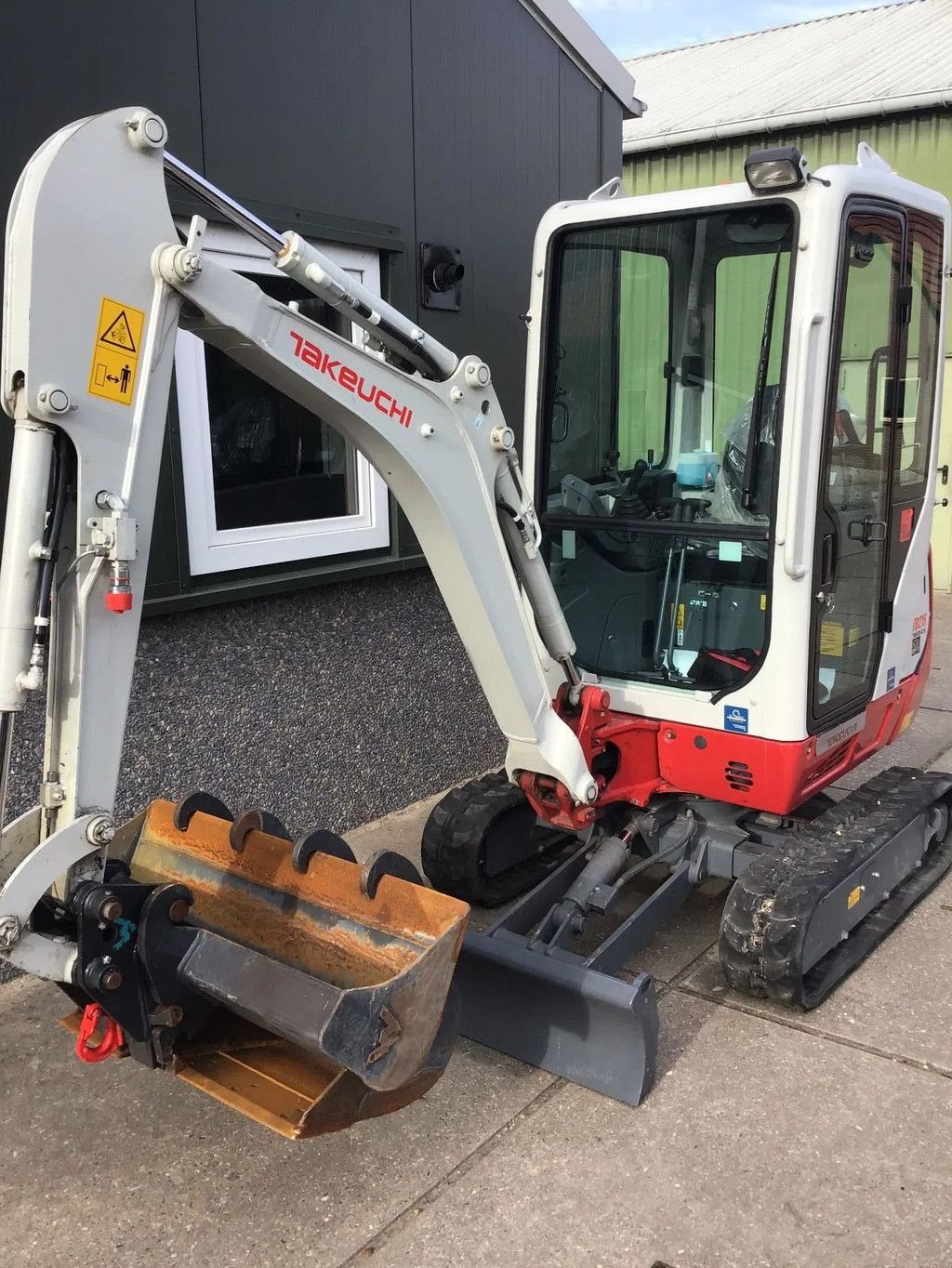 Minibagger vrste Takeuchi TB216 met maar 150 uur, Gebrauchtmaschine v Beuningen gld (Slika 4)
