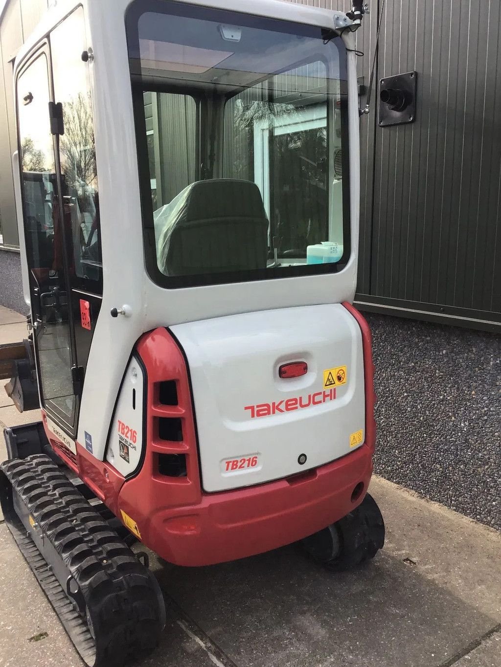 Minibagger a típus Takeuchi TB216 met maar 150 uur, Gebrauchtmaschine ekkor: Beuningen gld (Kép 3)