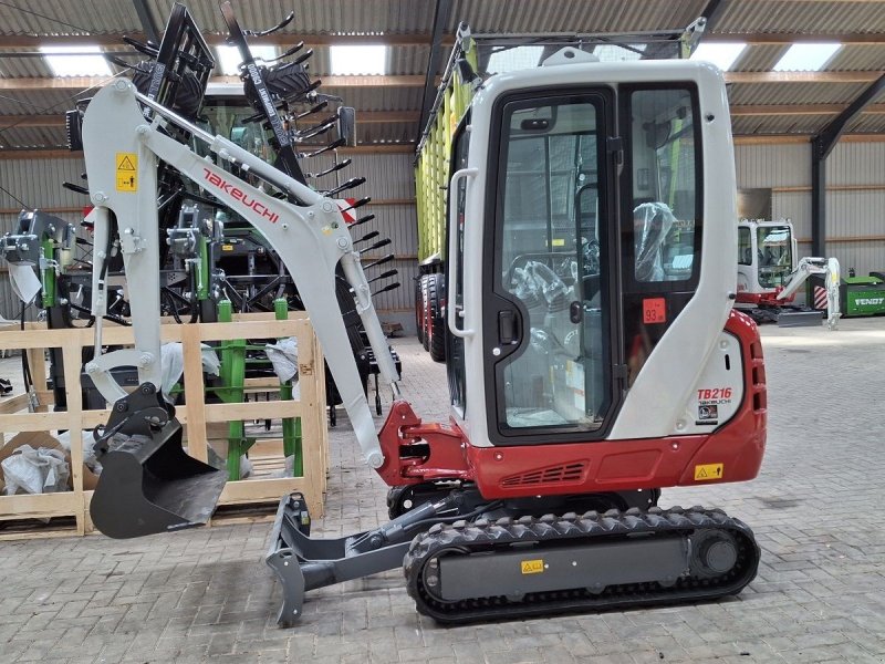Minibagger typu Takeuchi TB216, Neumaschine v Donkerbroek (Obrázek 1)