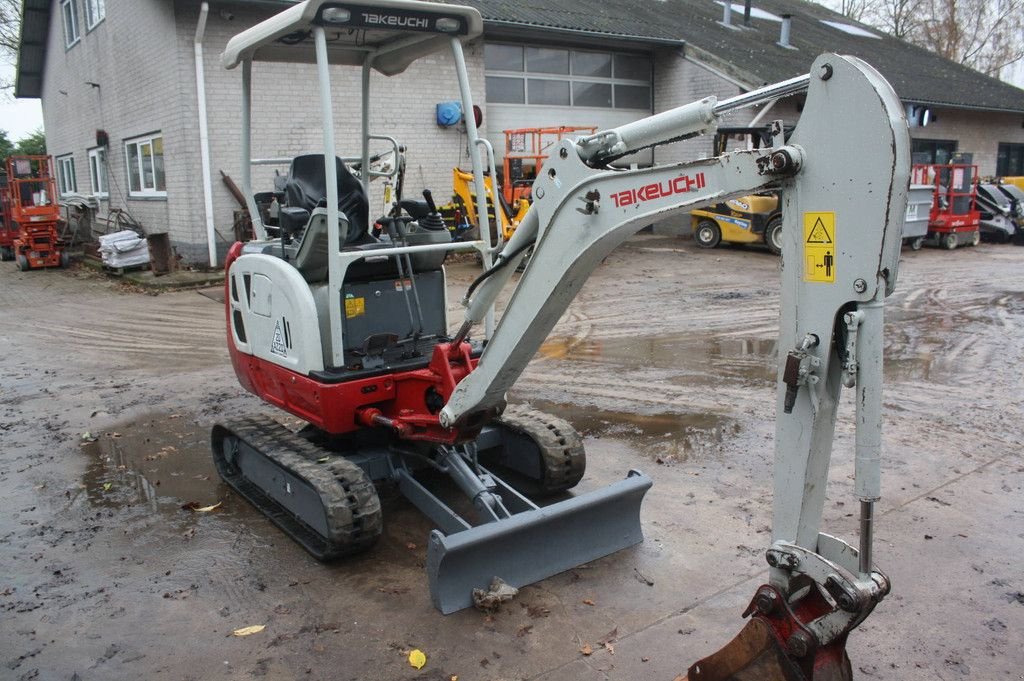 Minibagger Türe ait Takeuchi TB216, Gebrauchtmaschine içinde Antwerpen (resim 5)