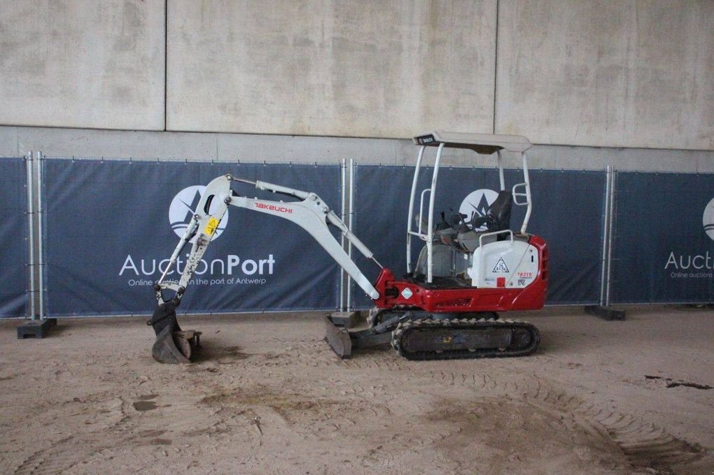 Minibagger Türe ait Takeuchi TB216, Gebrauchtmaschine içinde Antwerpen (resim 1)