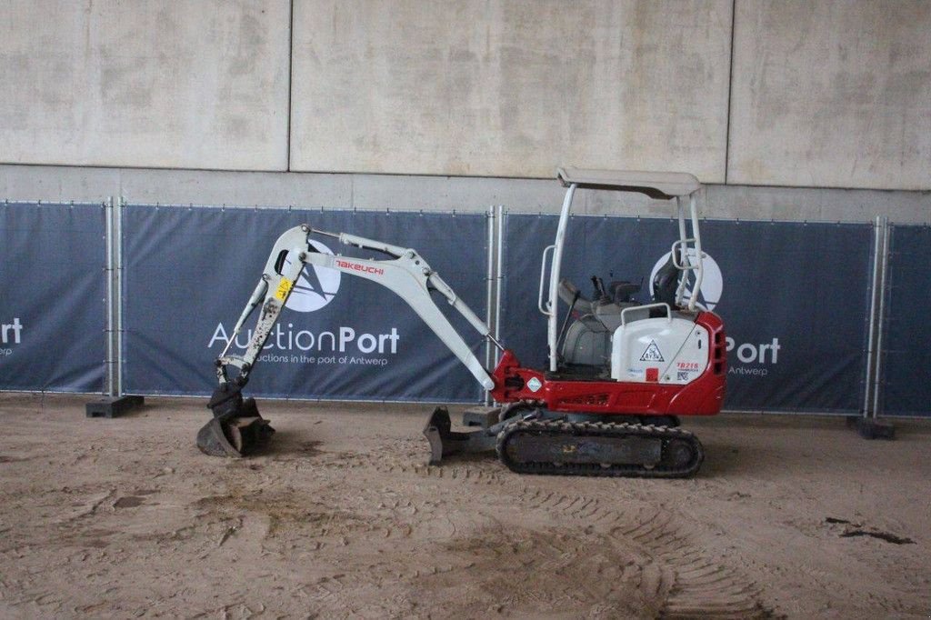 Minibagger Türe ait Takeuchi TB216, Gebrauchtmaschine içinde Antwerpen (resim 2)