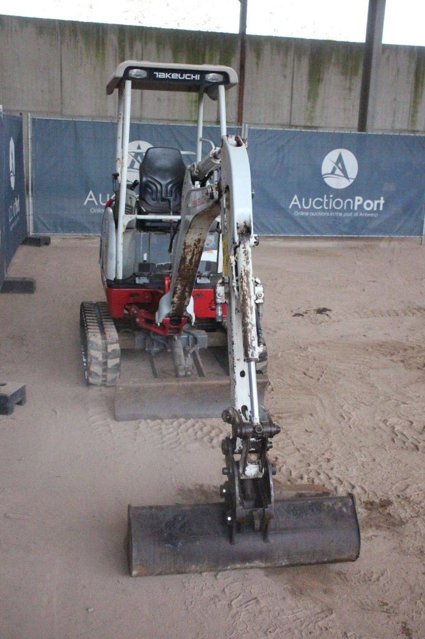Minibagger Türe ait Takeuchi TB216, Gebrauchtmaschine içinde Antwerpen (resim 7)