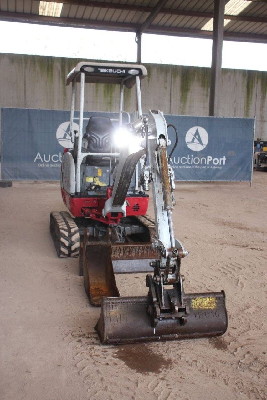 Minibagger a típus Takeuchi TB216, Gebrauchtmaschine ekkor: Antwerpen (Kép 7)
