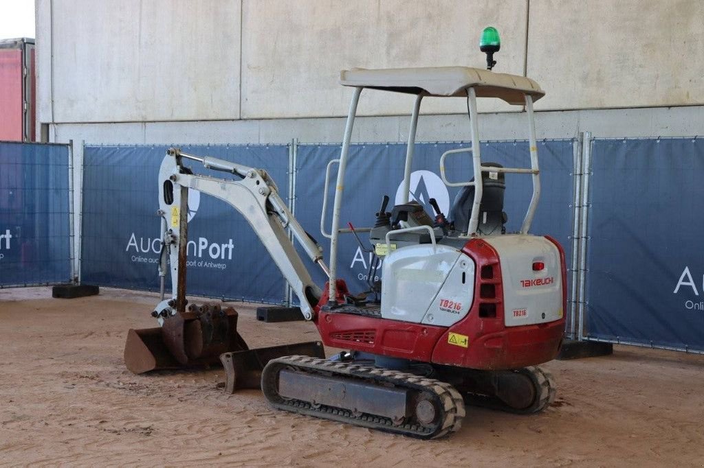 Minibagger a típus Takeuchi TB216, Gebrauchtmaschine ekkor: Antwerpen (Kép 3)