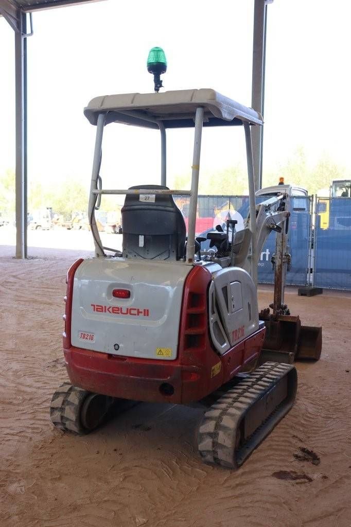 Minibagger a típus Takeuchi TB216, Gebrauchtmaschine ekkor: Antwerpen (Kép 5)