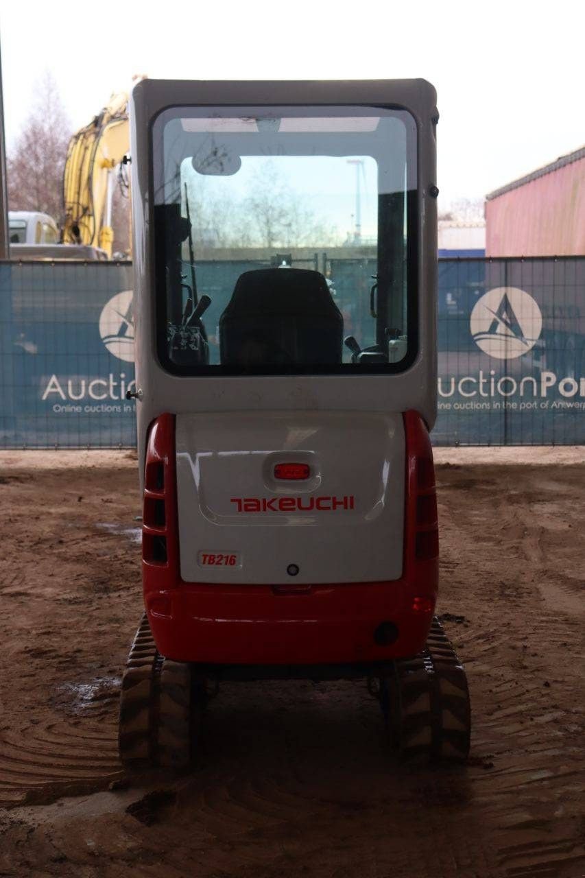 Minibagger του τύπου Takeuchi TB216, Gebrauchtmaschine σε Antwerpen (Φωτογραφία 5)