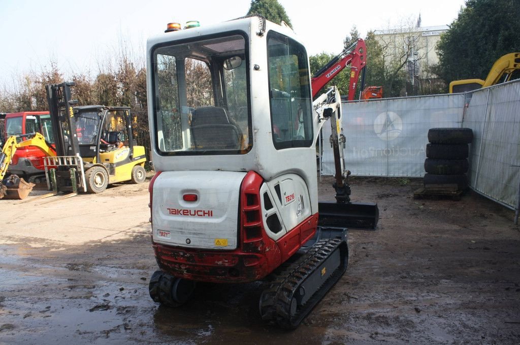 Minibagger van het type Takeuchi TB216, Gebrauchtmaschine in Antwerpen (Foto 7)