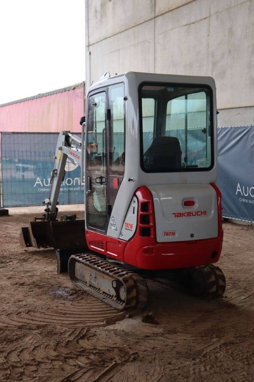 Minibagger of the type Takeuchi TB216, Gebrauchtmaschine in Antwerpen (Picture 4)