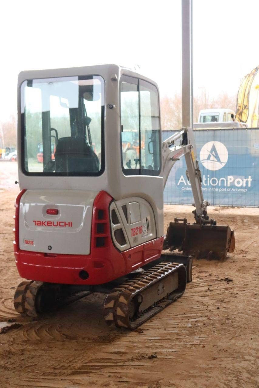 Minibagger of the type Takeuchi TB216, Gebrauchtmaschine in Antwerpen (Picture 7)
