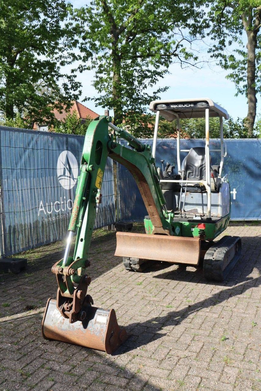 Minibagger tipa Takeuchi TB216, Gebrauchtmaschine u Antwerpen (Slika 10)