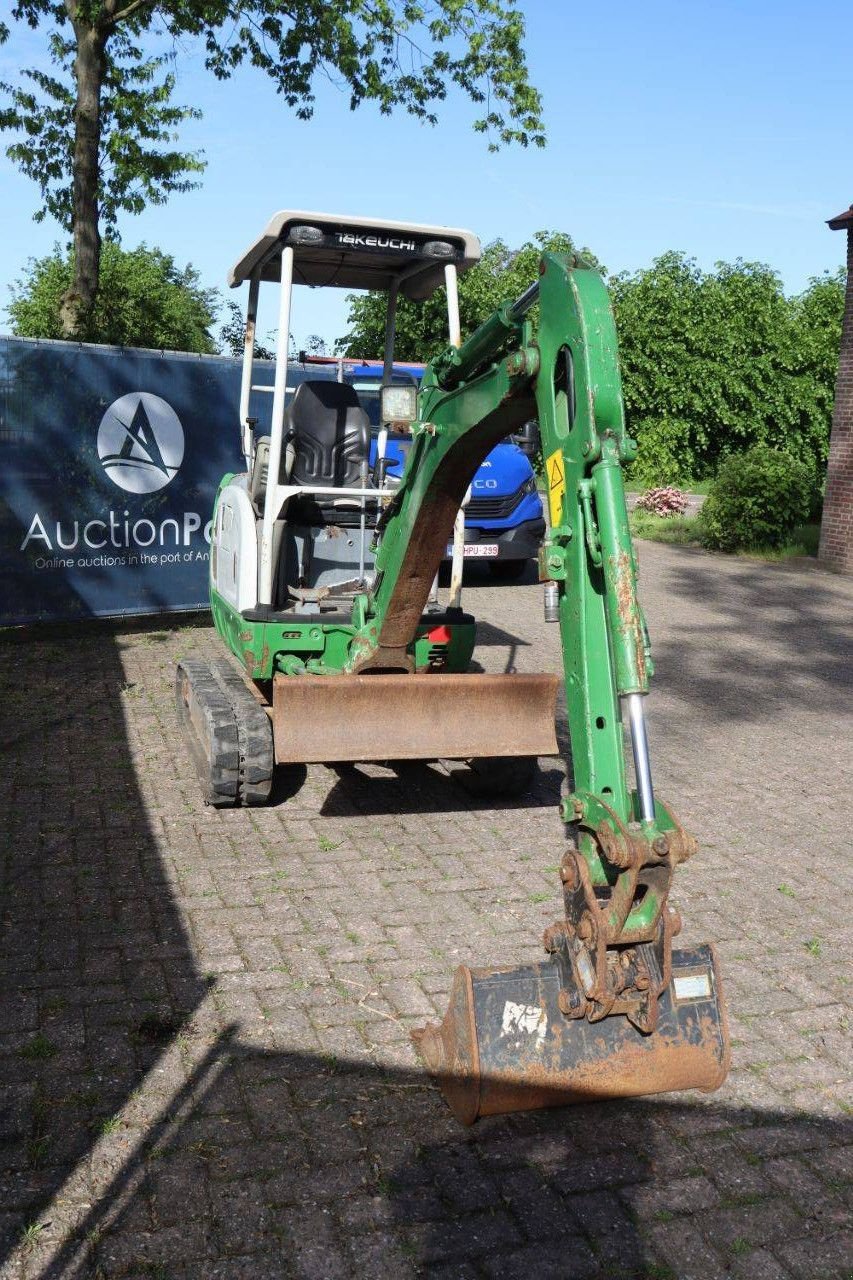 Minibagger tipa Takeuchi TB216, Gebrauchtmaschine u Antwerpen (Slika 8)