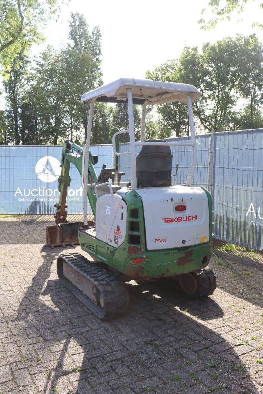 Minibagger tipa Takeuchi TB216, Gebrauchtmaschine u Antwerpen (Slika 4)