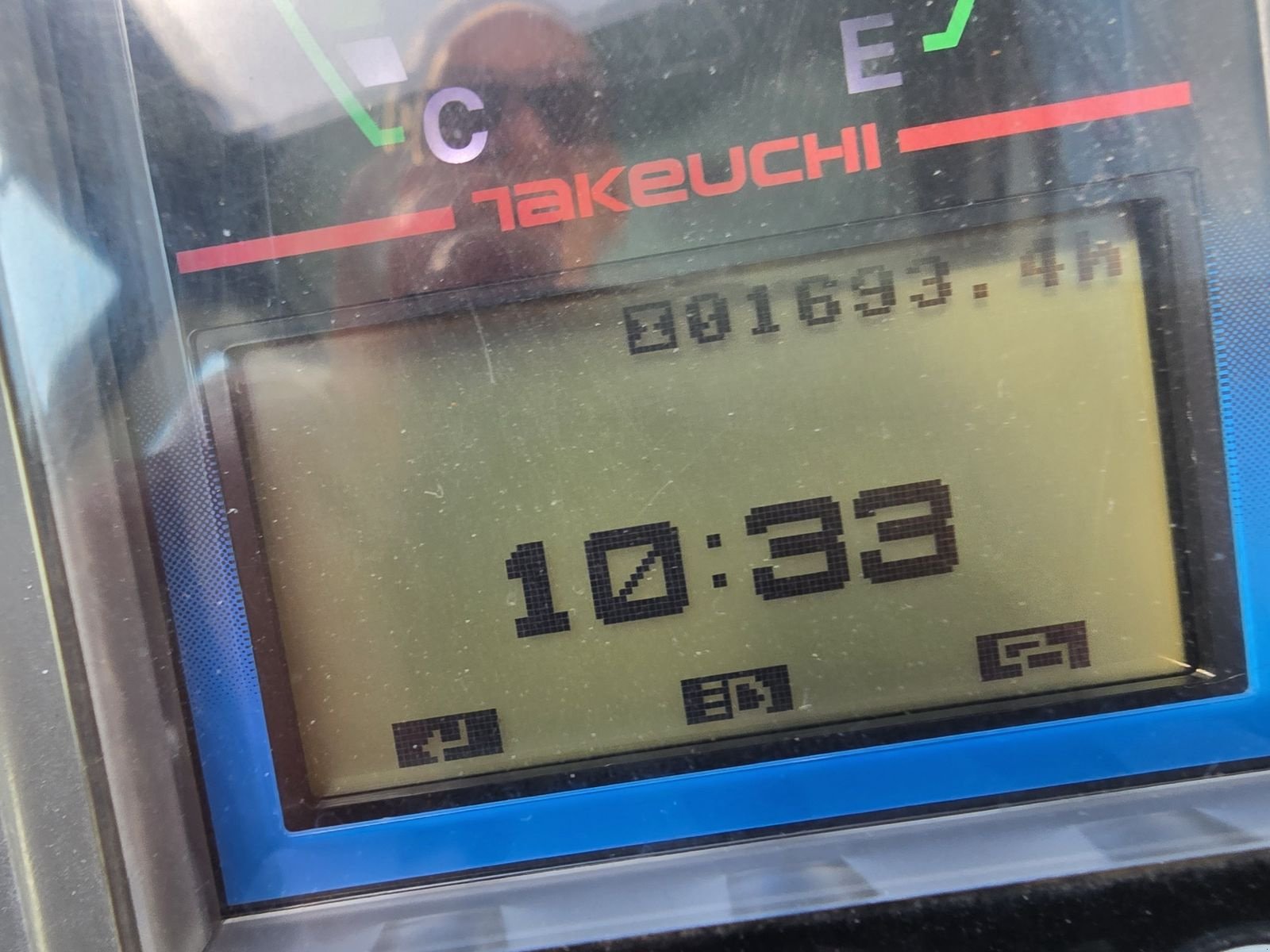 Minibagger Türe ait Takeuchi TB216, Gebrauchtmaschine içinde Gabersdorf (resim 11)