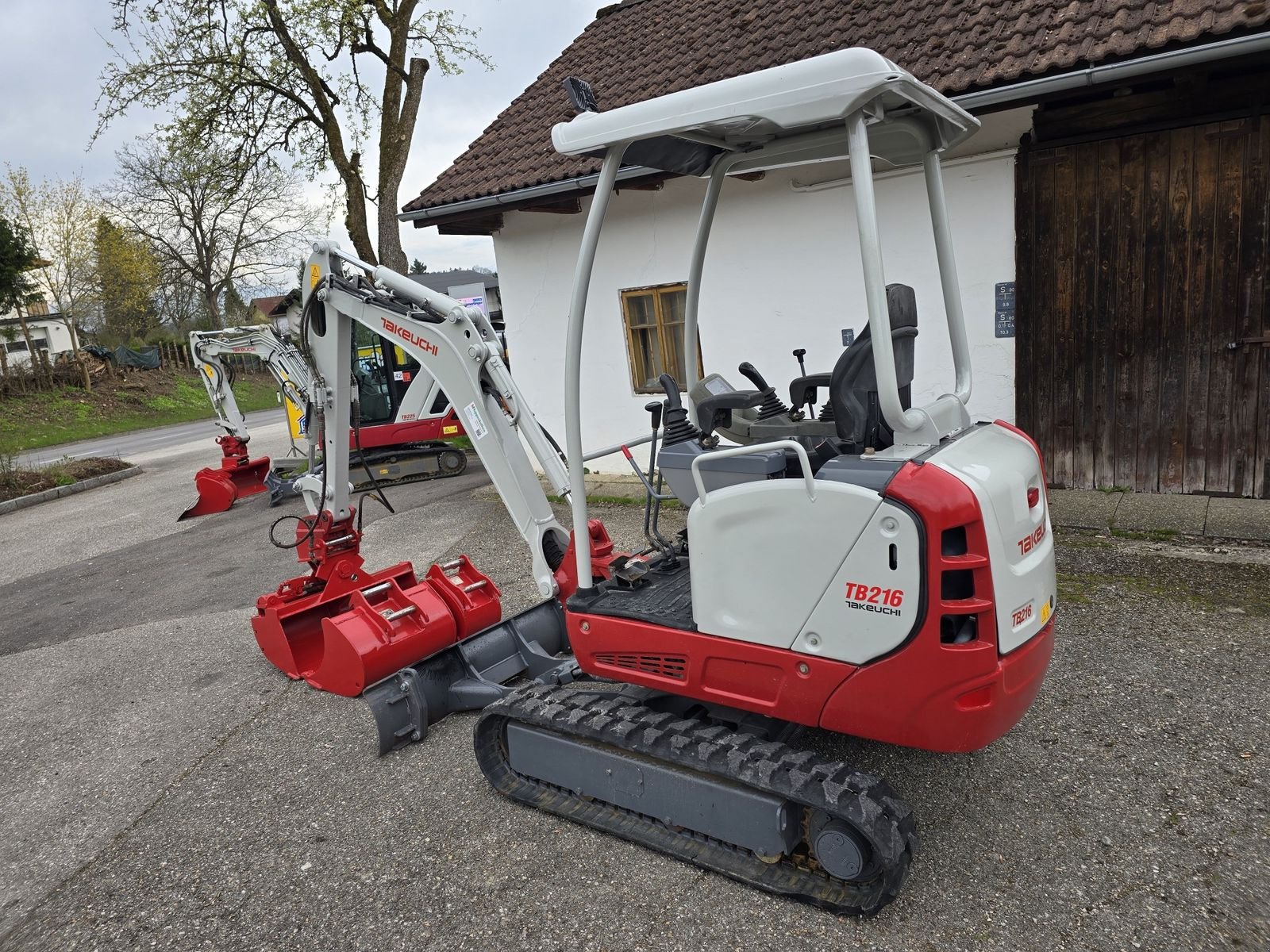 Minibagger от тип Takeuchi TB216, Gebrauchtmaschine в Gabersdorf (Снимка 3)