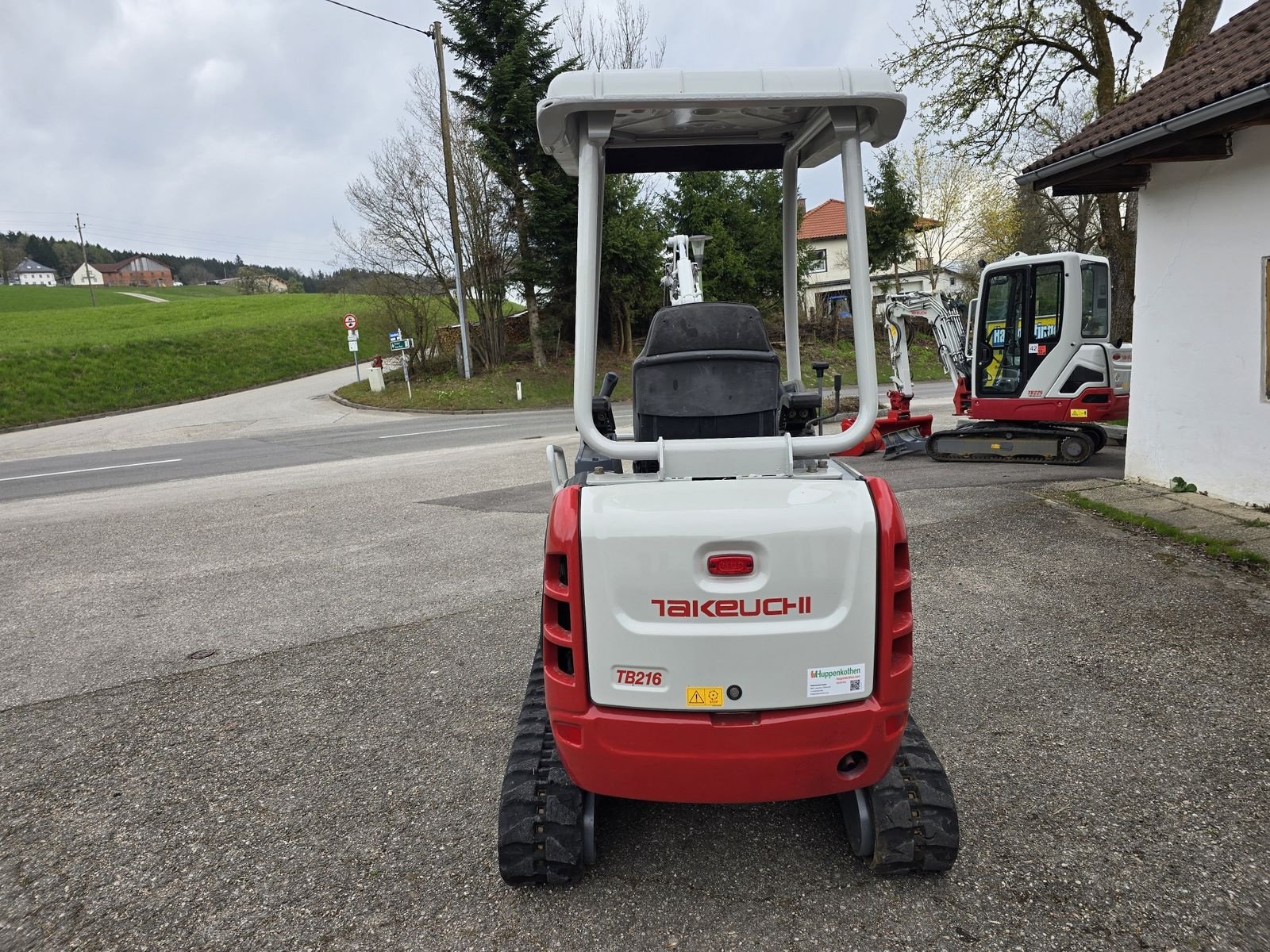 Minibagger от тип Takeuchi TB216, Gebrauchtmaschine в Gabersdorf (Снимка 4)
