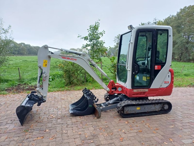 Minibagger typu Takeuchi TB216, Gebrauchtmaschine v Terschuur (Obrázek 1)
