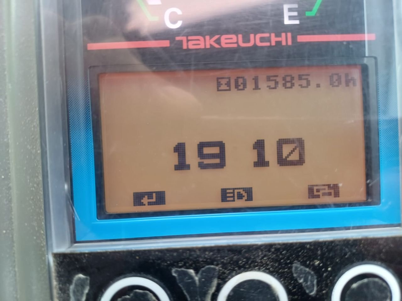 Minibagger типа Takeuchi TB216, Gebrauchtmaschine в Terschuur (Фотография 9)