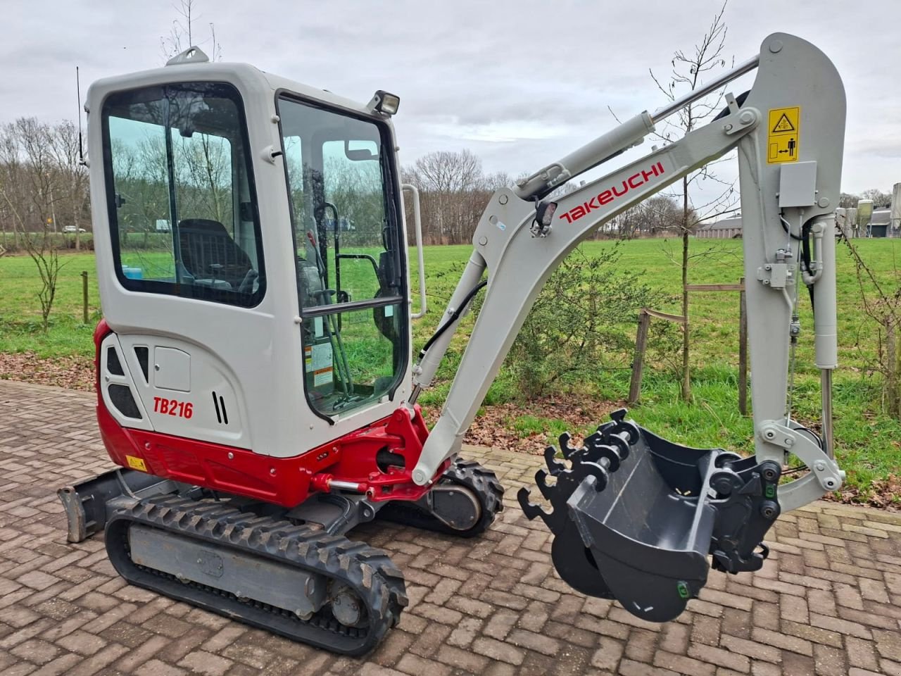 Minibagger typu Takeuchi TB216, Gebrauchtmaschine v Terschuur (Obrázok 5)