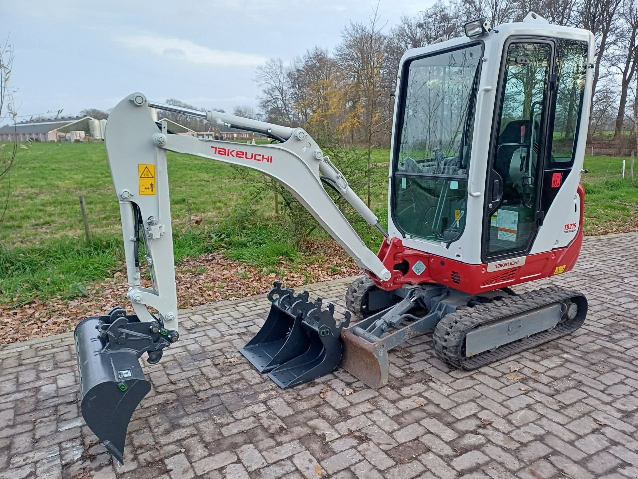 Minibagger typu Takeuchi TB216, Gebrauchtmaschine v Terschuur (Obrázek 2)