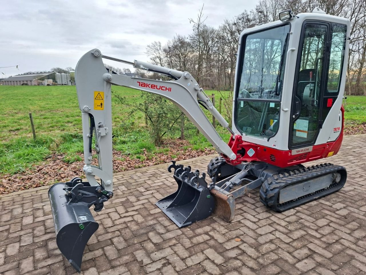 Minibagger typu Takeuchi TB216, Gebrauchtmaschine v Terschuur (Obrázok 2)