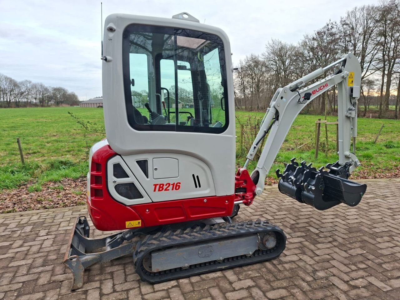 Minibagger typu Takeuchi TB216, Gebrauchtmaschine v Terschuur (Obrázok 7)