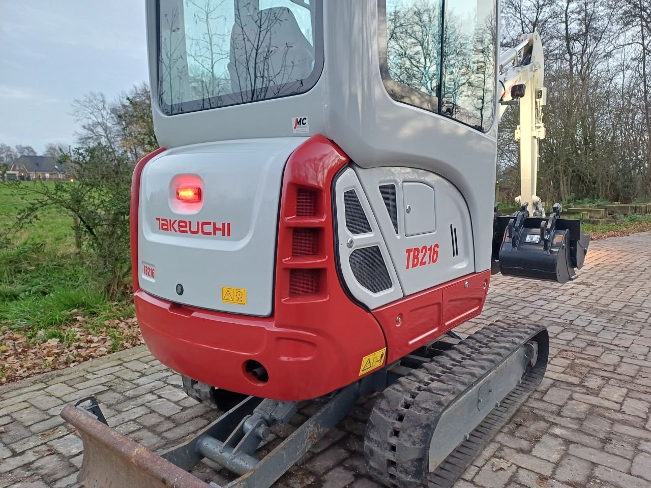 Minibagger typu Takeuchi TB216, Gebrauchtmaschine v Terschuur (Obrázek 5)