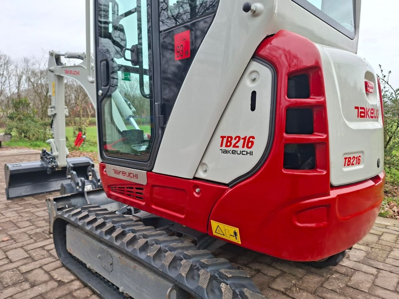 Minibagger typu Takeuchi TB216, Gebrauchtmaschine v Terschuur (Obrázok 4)