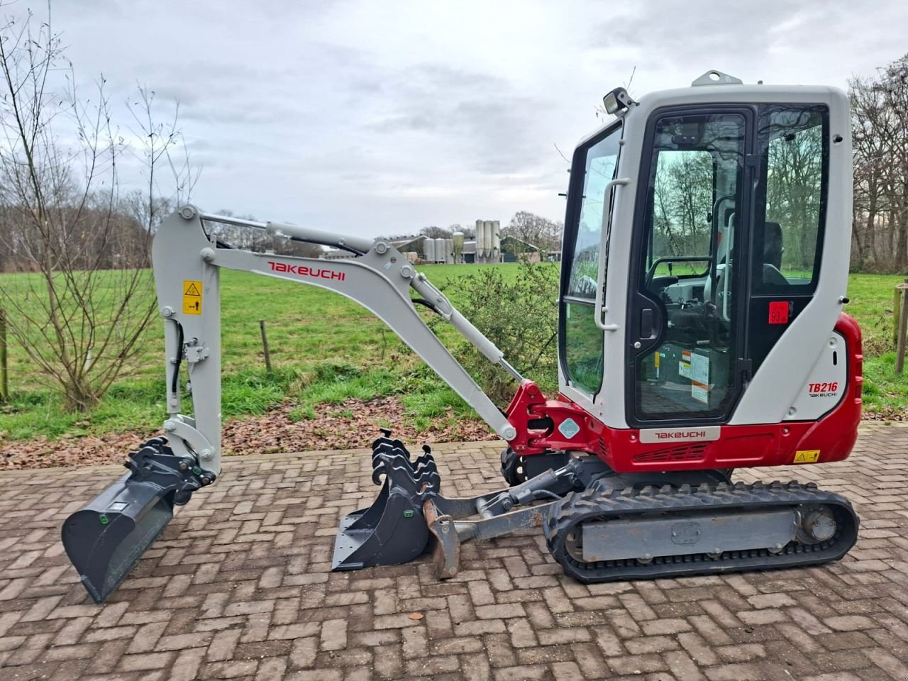 Minibagger typu Takeuchi TB216, Gebrauchtmaschine v Terschuur (Obrázok 1)