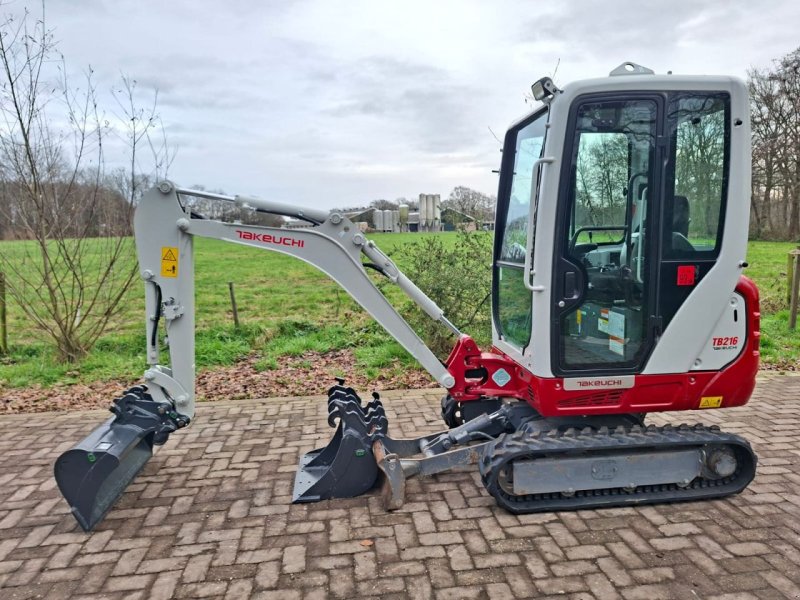Minibagger za tip Takeuchi TB216, Gebrauchtmaschine u Terschuur (Slika 1)