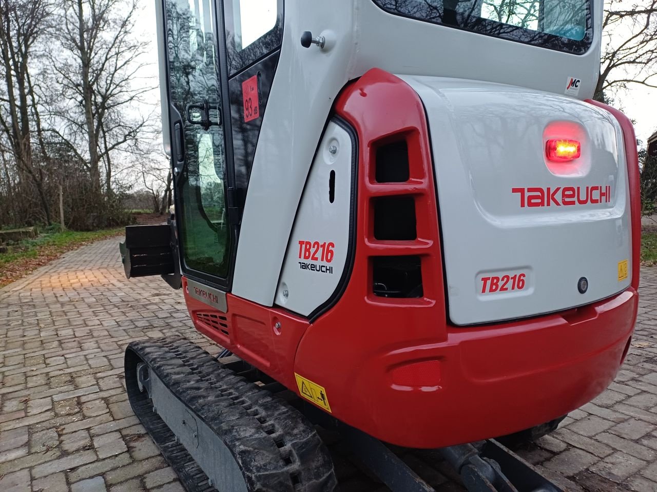 Minibagger typu Takeuchi TB216, Gebrauchtmaschine v Terschuur (Obrázek 7)