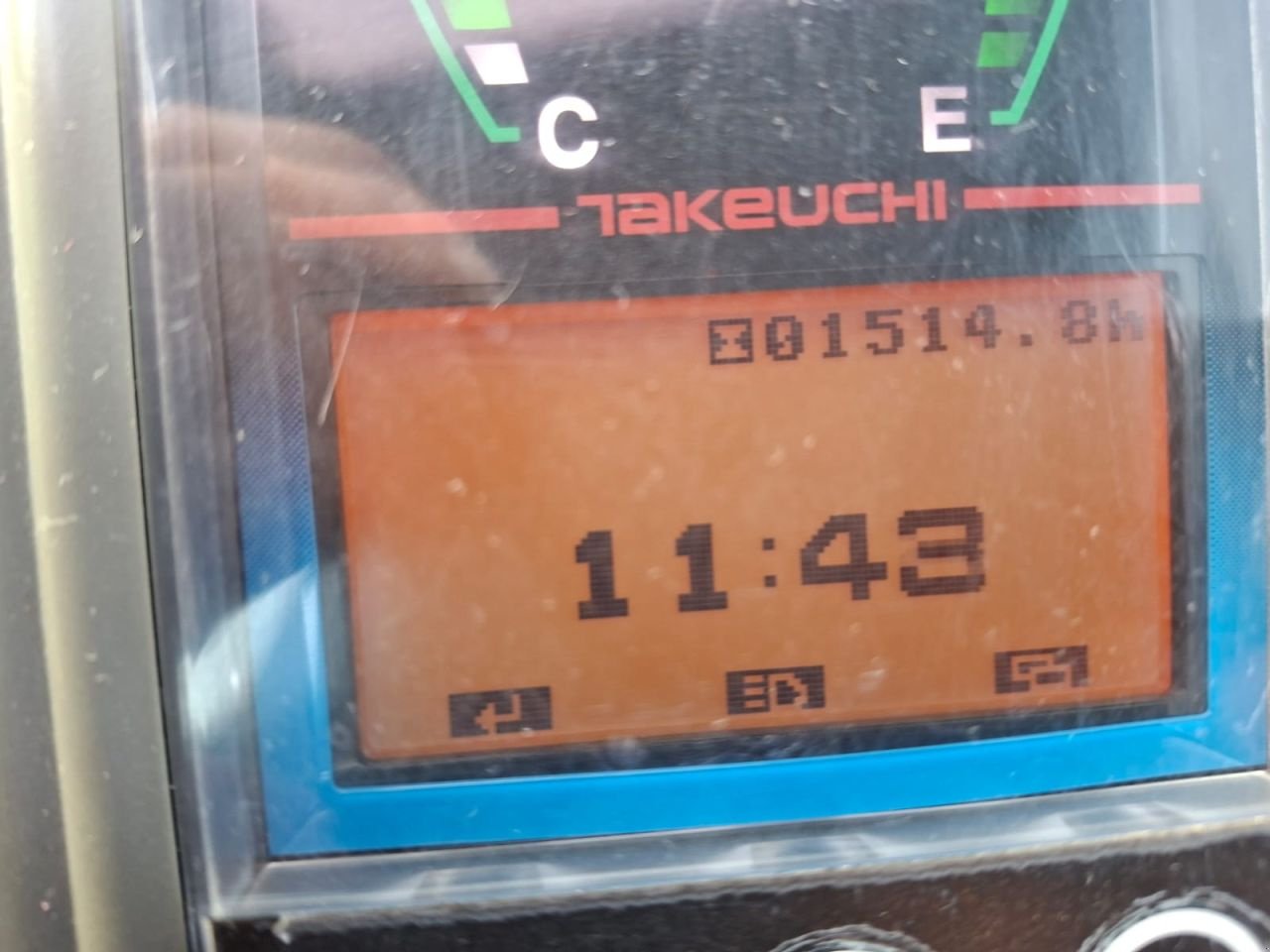 Minibagger des Typs Takeuchi TB216, Gebrauchtmaschine in Terschuur (Bild 10)