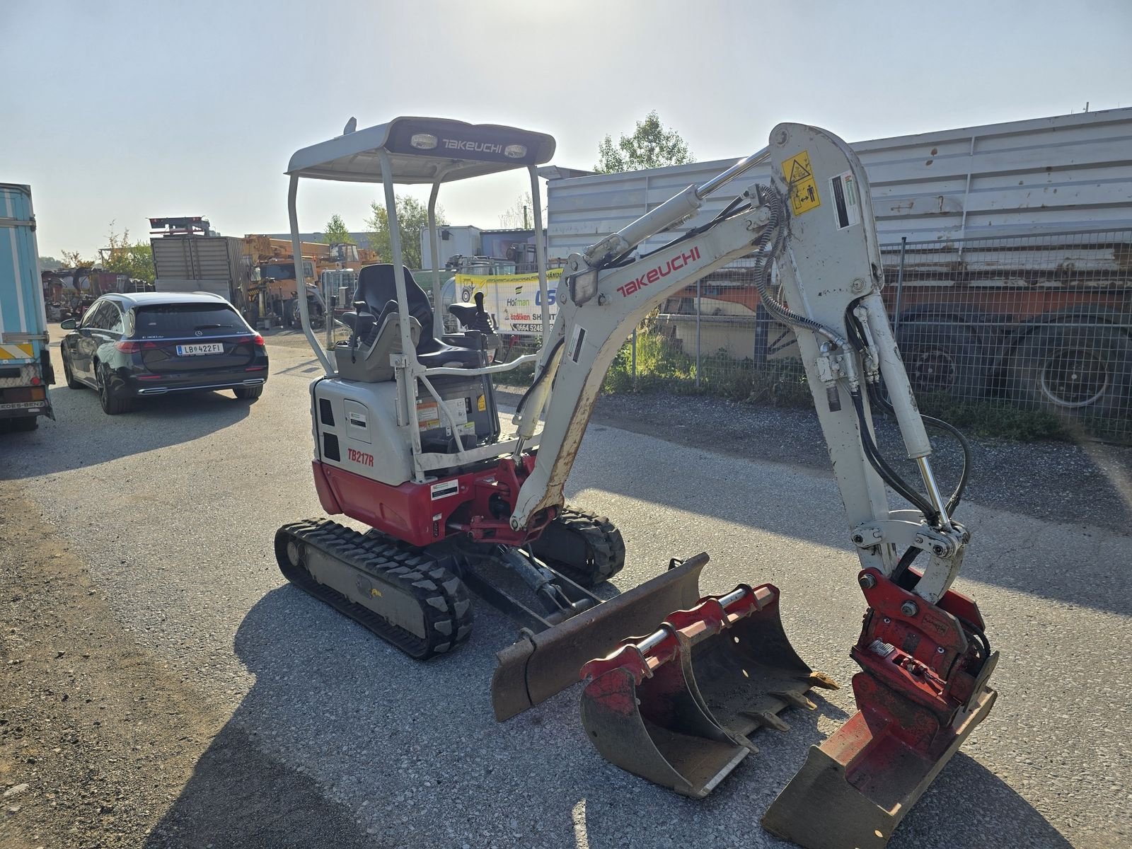Minibagger типа Takeuchi TB217R, Gebrauchtmaschine в Gabersdorf (Фотография 15)