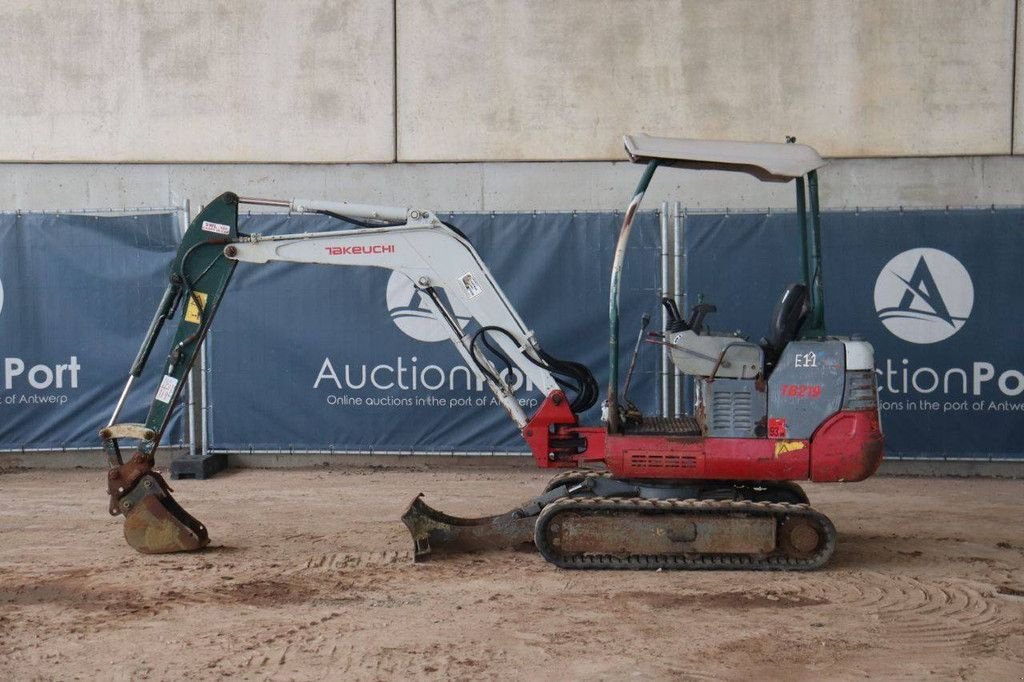Minibagger typu Takeuchi TB219, Gebrauchtmaschine v Antwerpen (Obrázok 2)