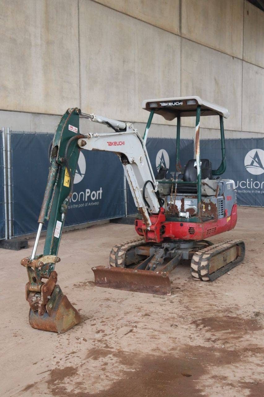 Minibagger типа Takeuchi TB219, Gebrauchtmaschine в Antwerpen (Фотография 10)