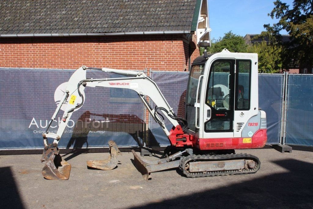Minibagger a típus Takeuchi TB219, Gebrauchtmaschine ekkor: Antwerpen (Kép 1)