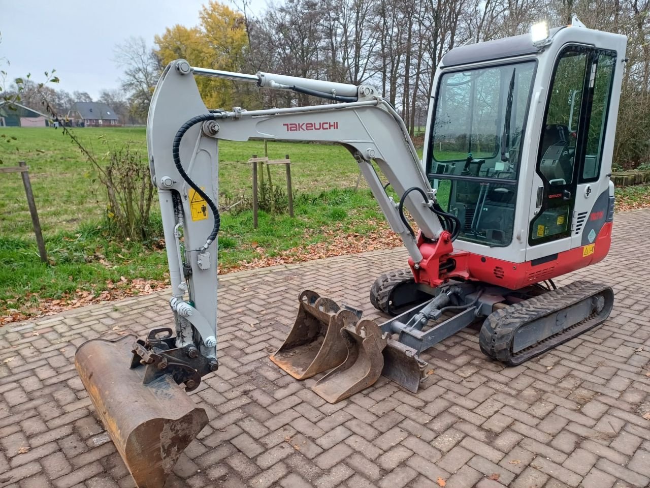 Minibagger Türe ait Takeuchi TB219, Gebrauchtmaschine içinde Terschuur (resim 2)