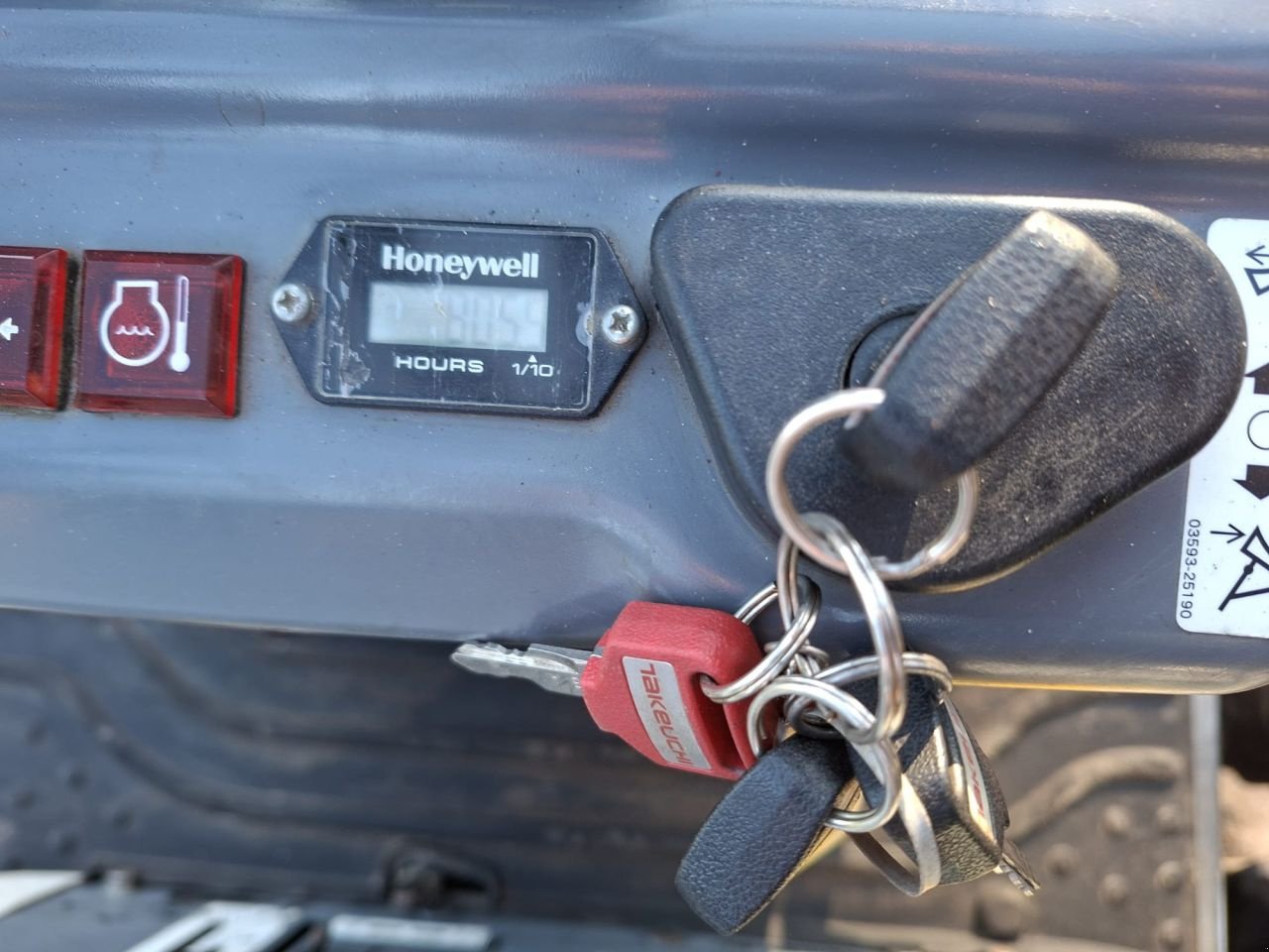 Minibagger Türe ait Takeuchi TB21R, Gebrauchtmaschine içinde Terschuur (resim 9)