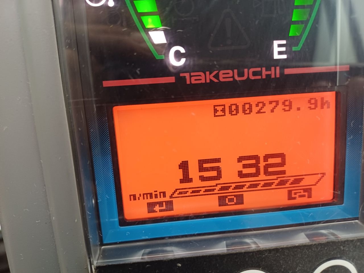 Minibagger типа Takeuchi TB225 E, Gebrauchtmaschine в Terschuur (Фотография 9)