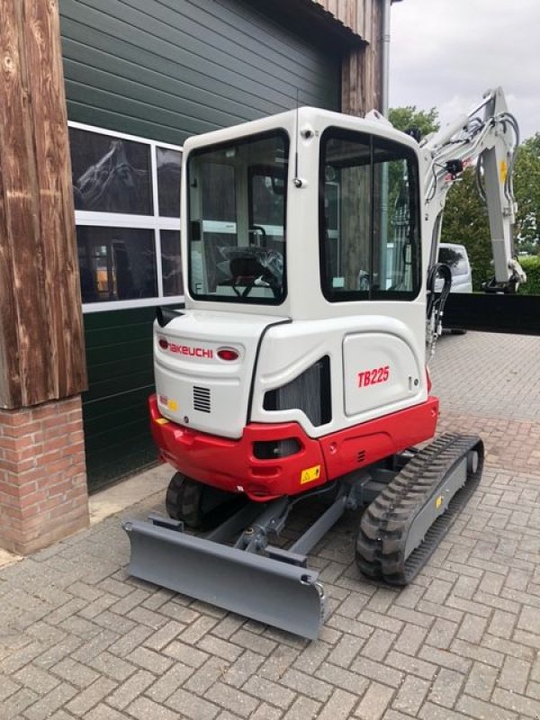 Minibagger del tipo Takeuchi TB225 LSA Extra, Neumaschine en Wijster (Imagen 3)