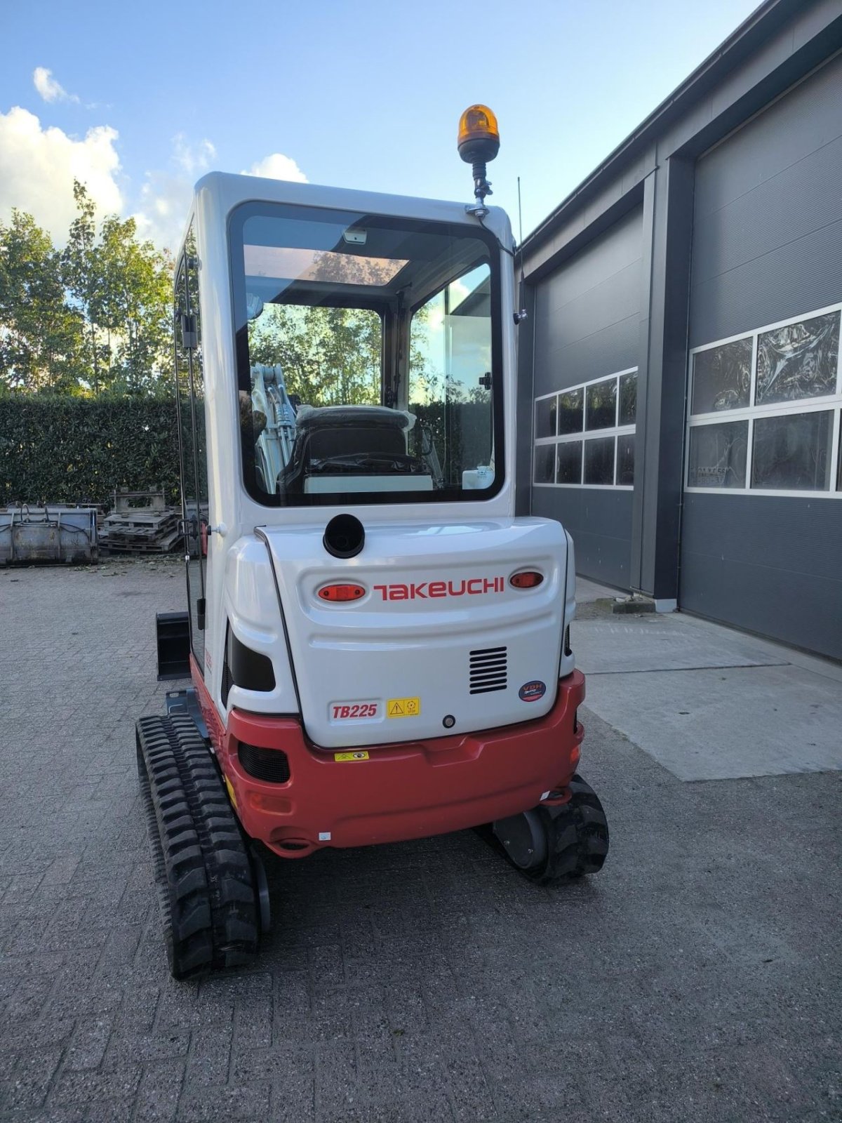 Minibagger Türe ait Takeuchi TB225, Gebrauchtmaschine içinde Hardegarijp (resim 5)