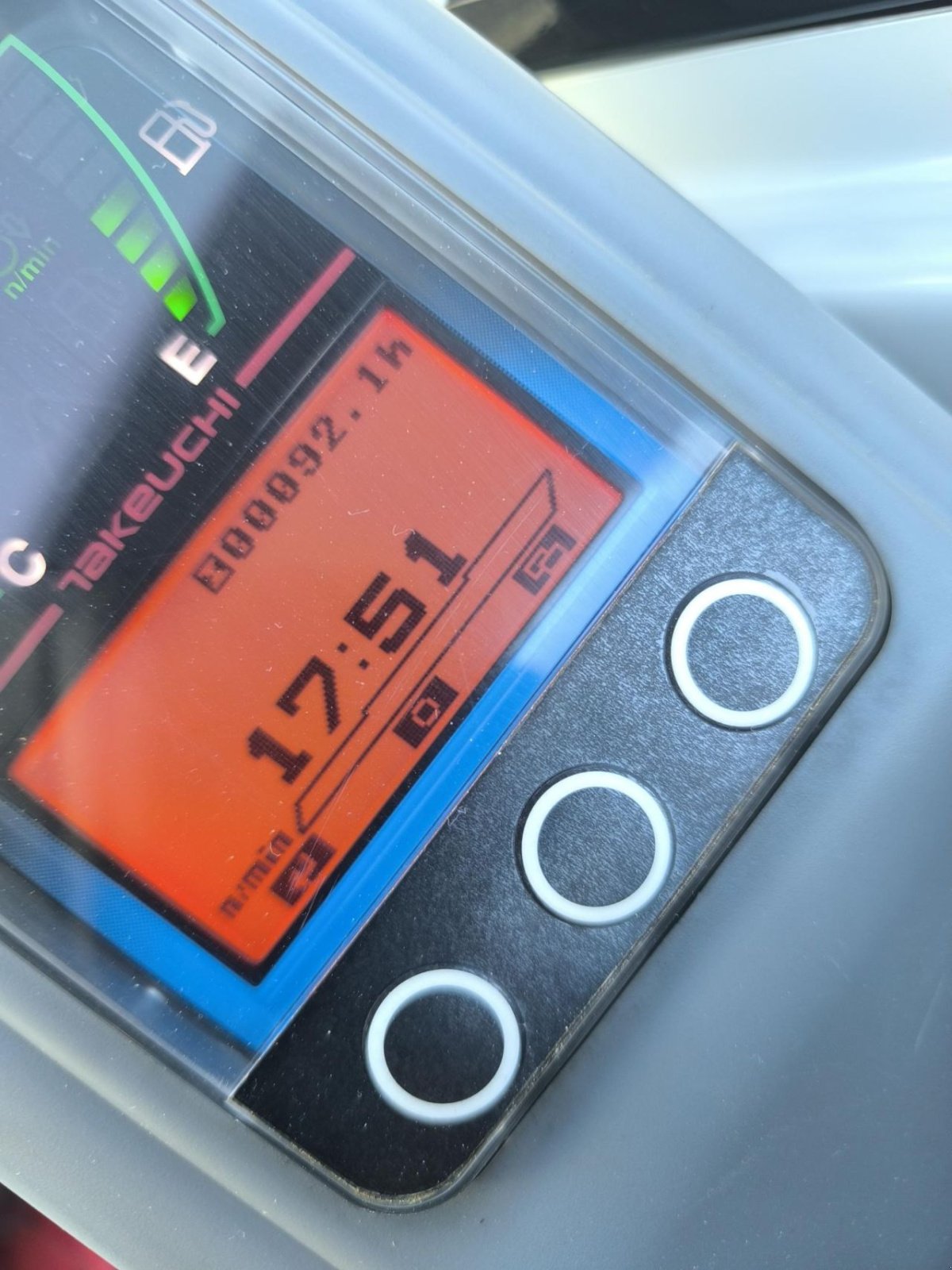 Minibagger Türe ait Takeuchi TB225, Gebrauchtmaschine içinde Hardegarijp (resim 6)