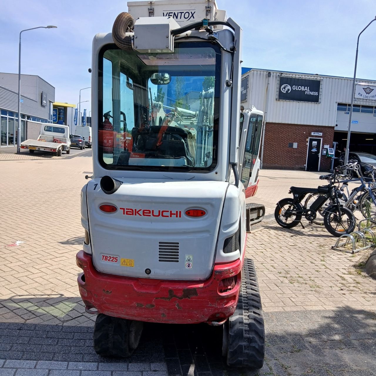 Minibagger Türe ait Takeuchi TB225., Gebrauchtmaschine içinde Alblasserdam (resim 2)